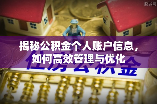 红原揭秘公积金个人账户信息，如何高效管理与优化