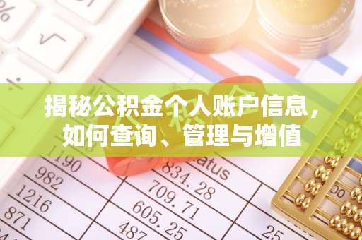 红原揭秘公积金个人账户信息，如何查询、管理与增值