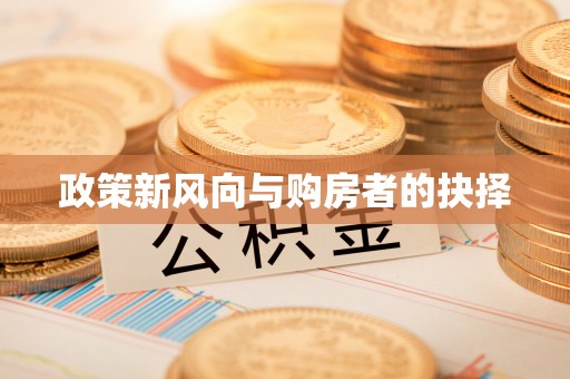 红原政策新风向与购房者的抉择