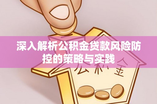红原深入解析公积金贷款风险防控的策略与实践