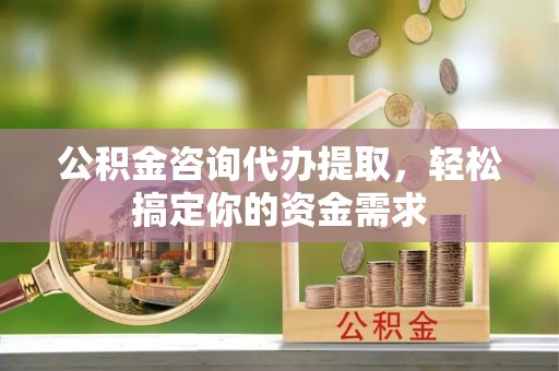 红原公积金咨询代办提取，轻松搞定你的资金需求