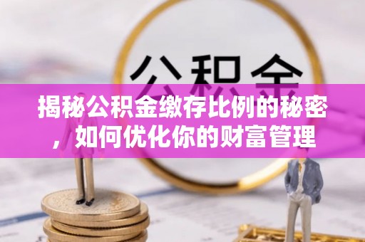 红原揭秘公积金缴存比例的秘密，如何优化你的财富管理