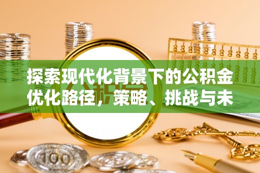 红原探索现代化背景下的公积金优化路径，策略、挑战与未来展望