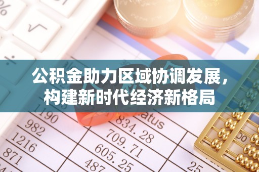 红原公积金助力区域协调发展，构建新时代经济新格局