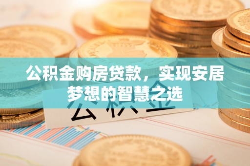 红原公积金购房贷款，实现安居梦想的智慧之选