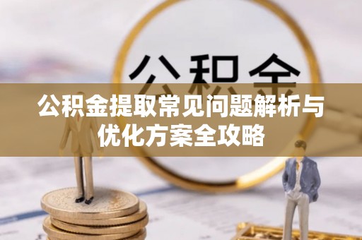 红原公积金提取常见问题解析与优化方案全攻略