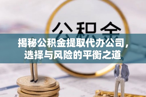 红原揭秘公积金提取代办公司，选择与风险的平衡之道