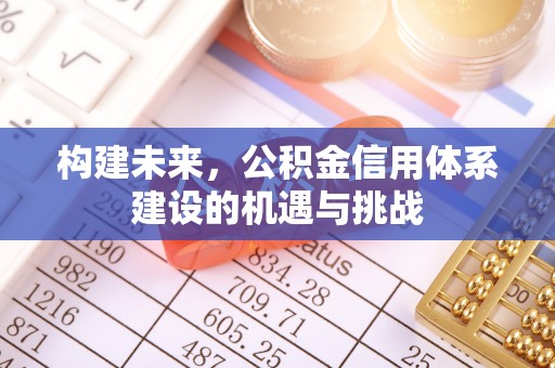 红原构建未来，公积金信用体系建设的机遇与挑战