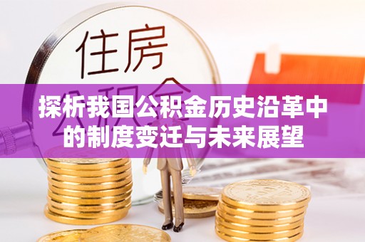 红原探析我国公积金历史沿革中的制度变迁与未来展望