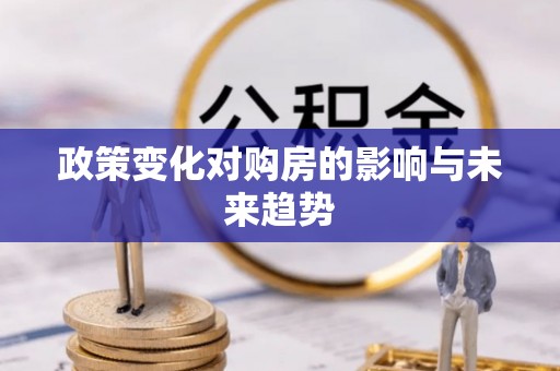 红原政策变化对购房的影响与未来趋势