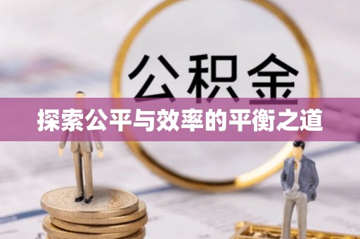 红原探索公平与效率的平衡之道