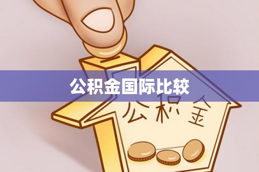 红原公积金国际比较