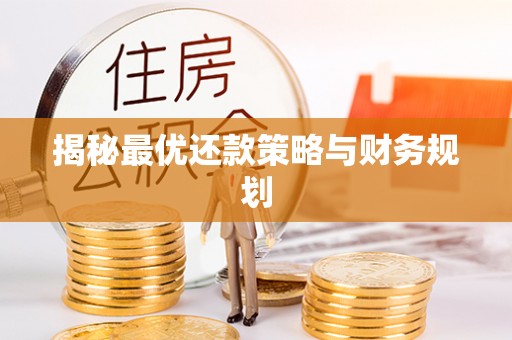 红原揭秘最优还款策略与财务规划