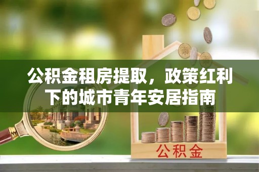 红原公积金租房提取，政策红利下的城市青年安居指南