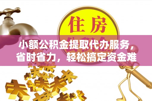 红原小额公积金提取代办服务，省时省力，轻松搞定资金难题