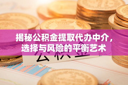 红原揭秘公积金提取代办中介，选择与风险的平衡艺术